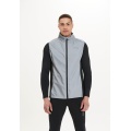 Endurance Running Vest Peelier Light The Night (reflective) silver grey Men